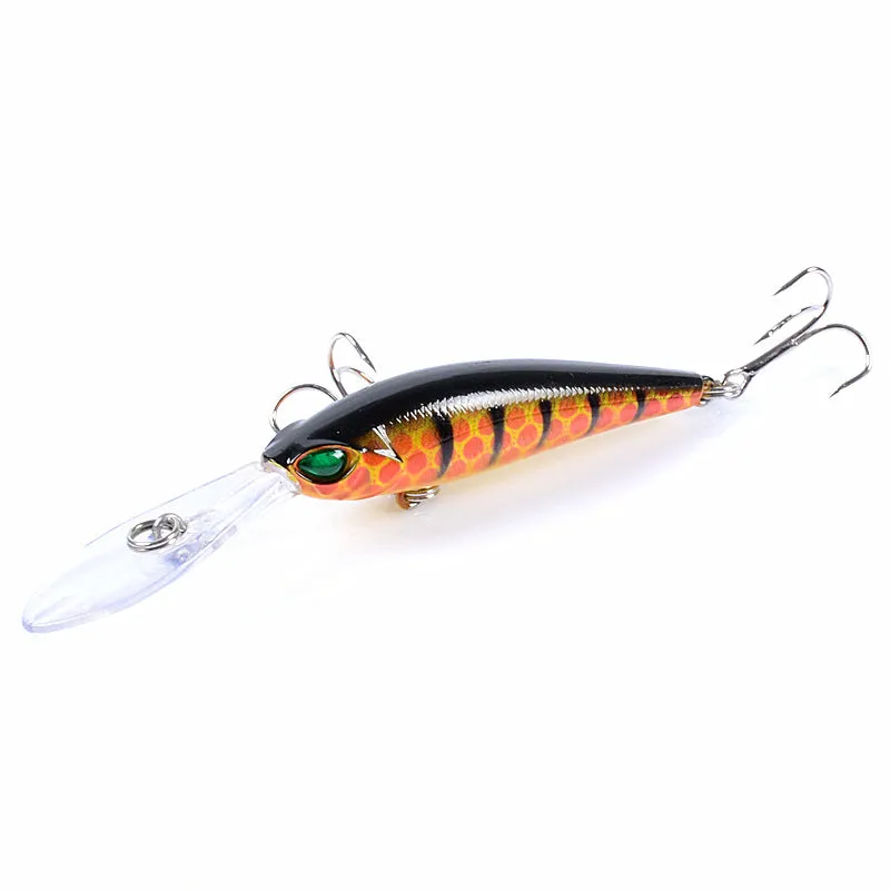 Durable 9.4cm Popper Minnow Fishing Lures Set