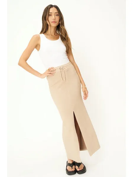 Eternal Front Slit Maxi Skirt