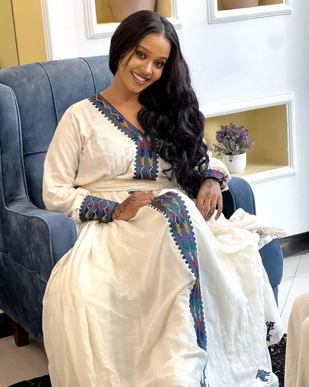 Ethiopian dress cultural habesha dress