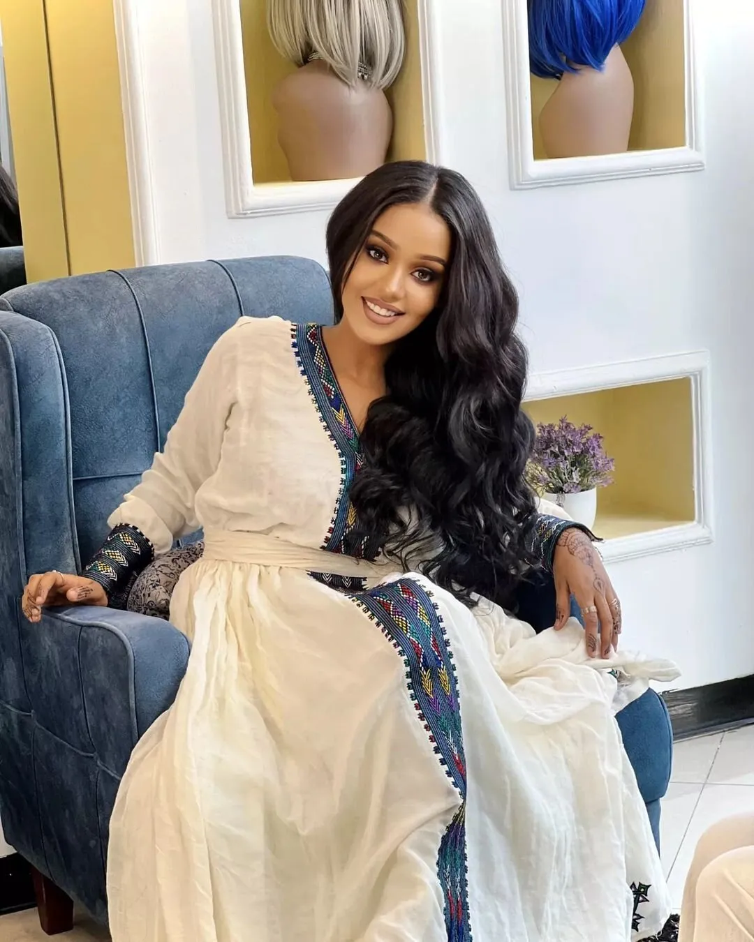 Ethiopian dress cultural habesha dress