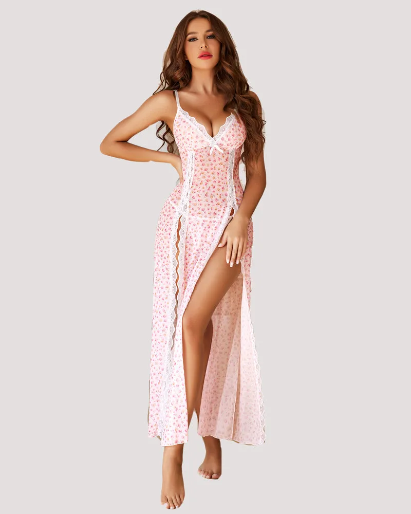 Fairy Lingerie Side Split Nightdress