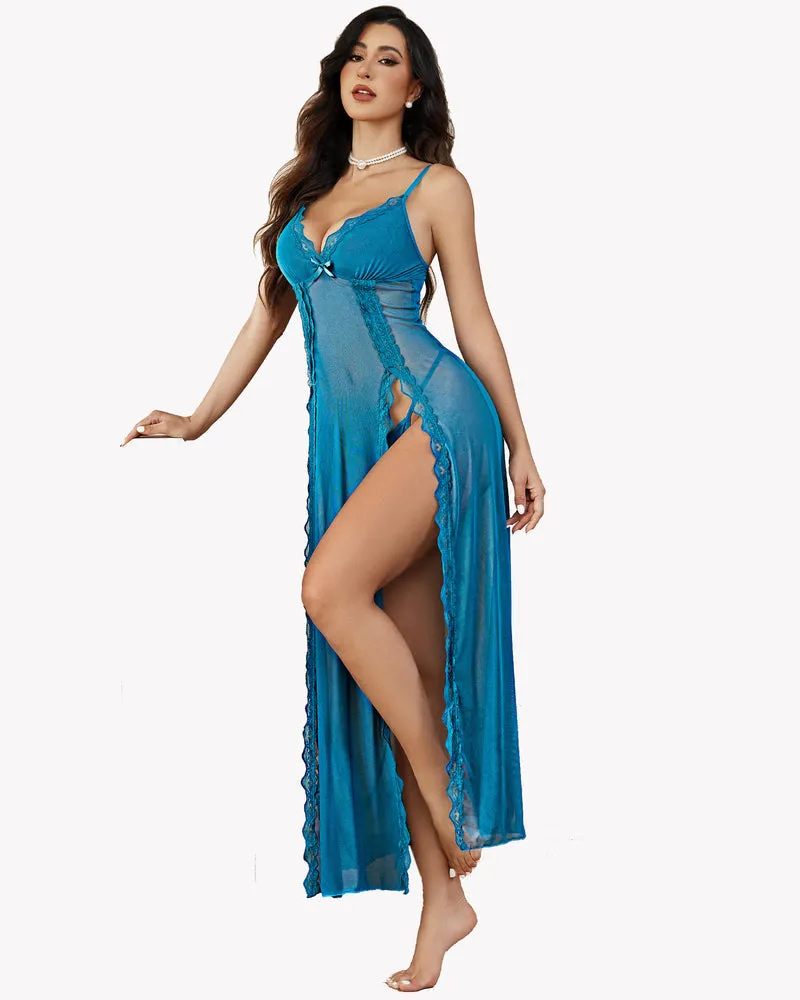 Fairy Lingerie Side Split Nightdress