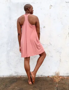 Float Neck Racerback Ojai Short Dress