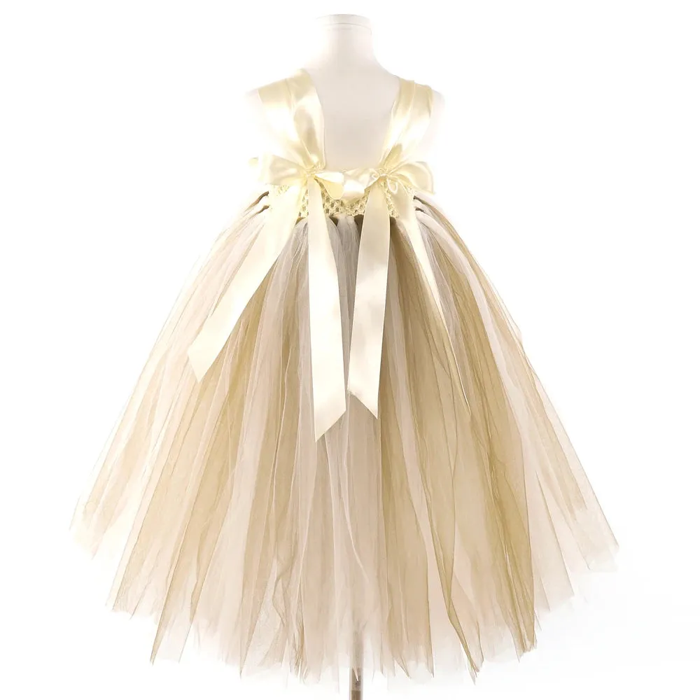 Flower Girl Tutu Dress Birthday Party Clothes for Children