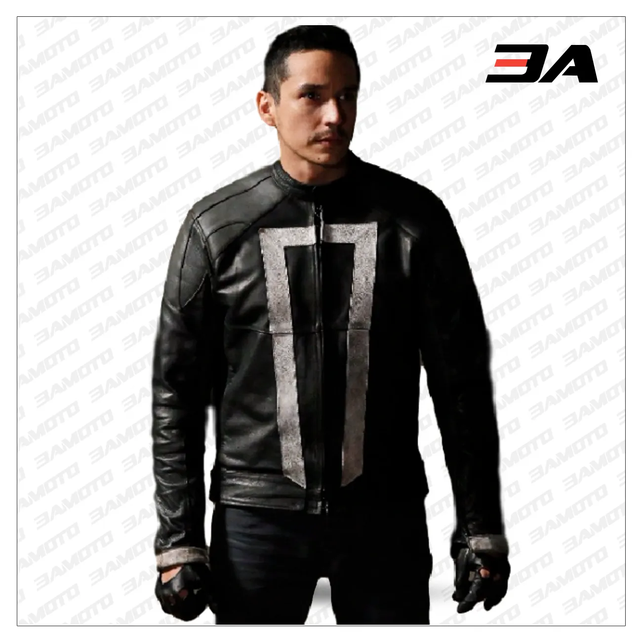 Ghost Rider Jacket motorcycle Leather Robbie Reyes