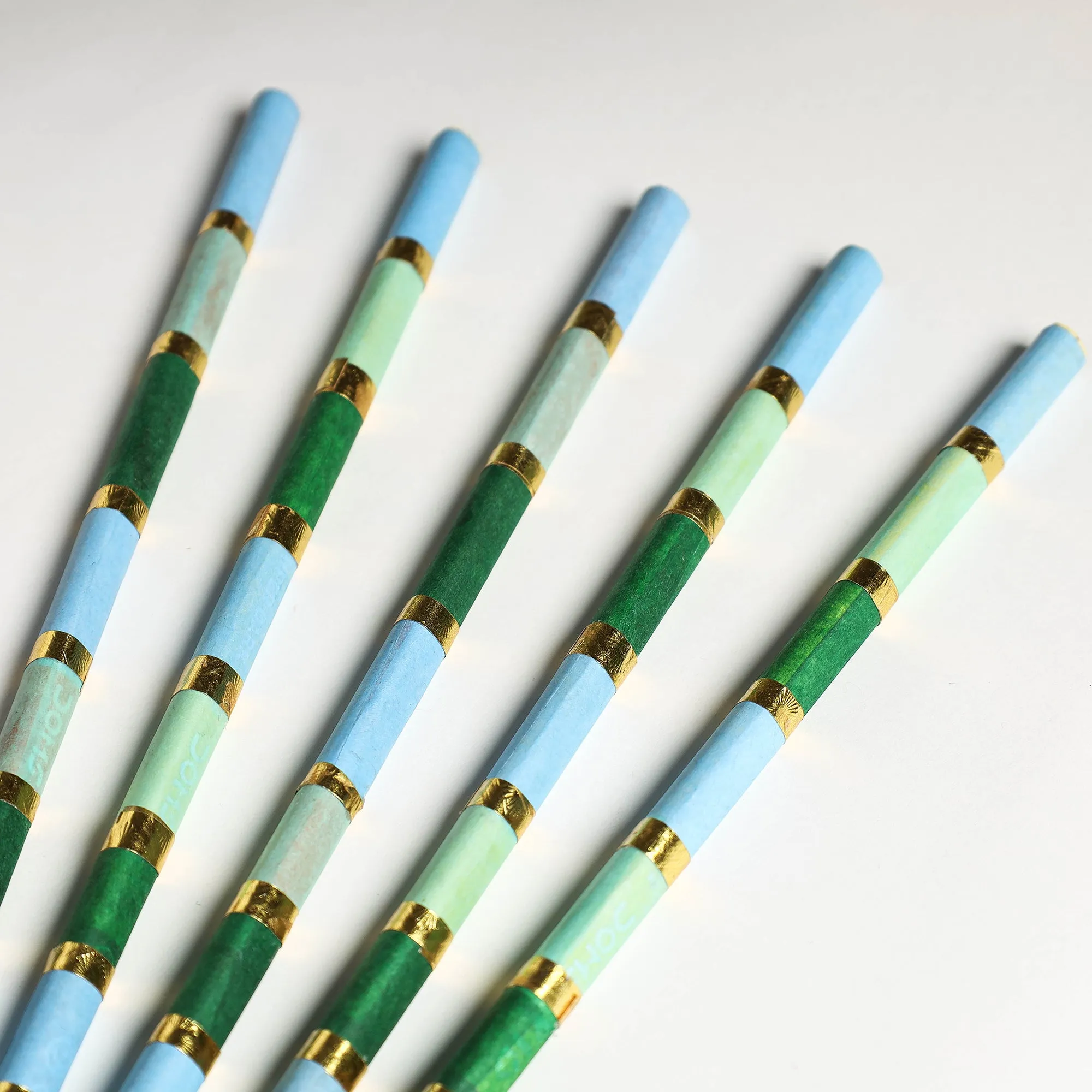 Handmade Paper Work Pencil (Set of 5)