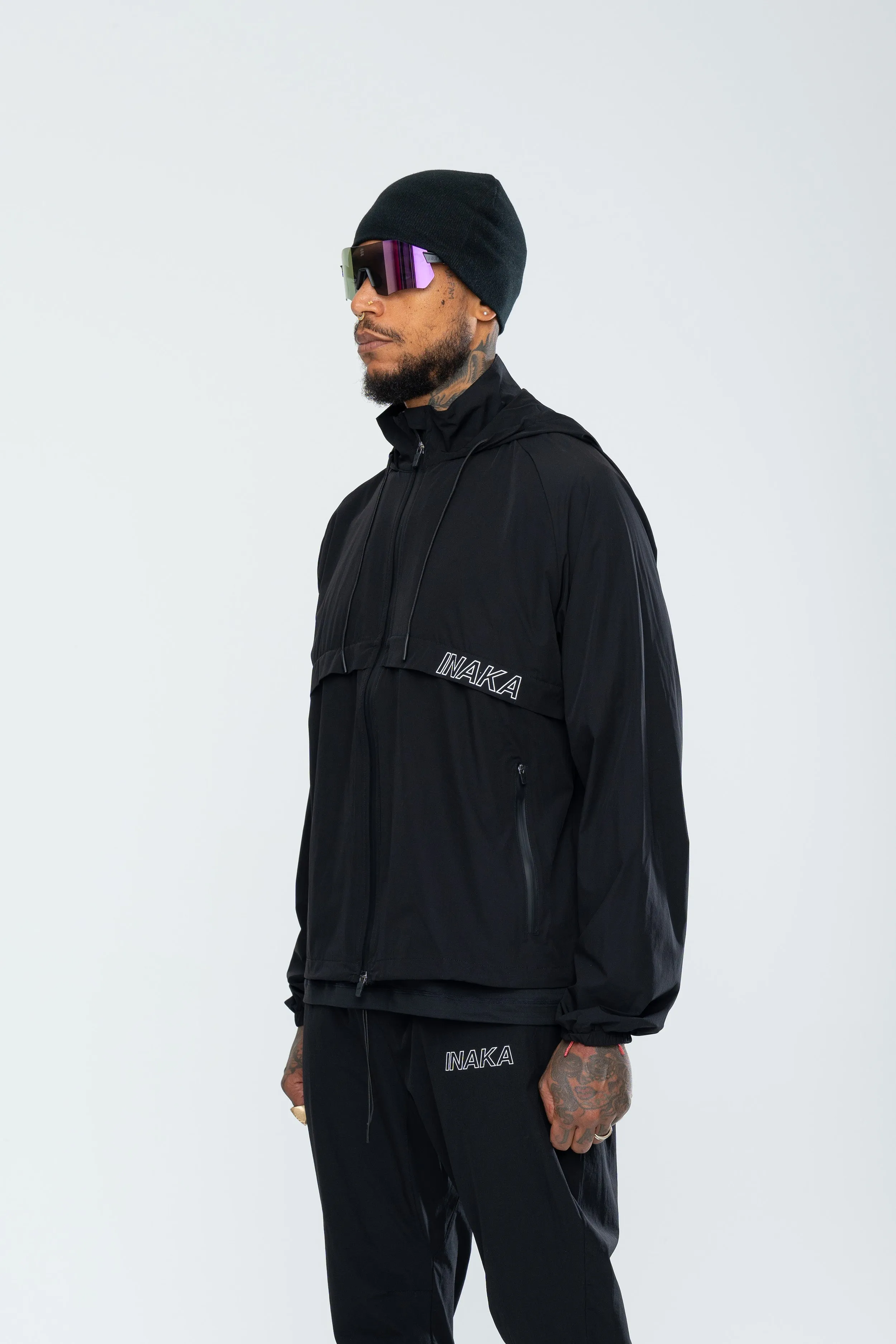 IRC WINDRUNNER JACKET - BLACK