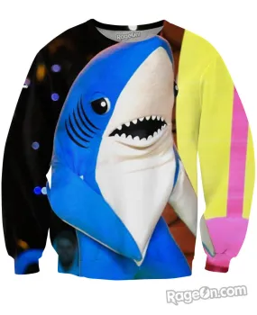 Katy Perry's Left Shark Crewneck Sweatshirt