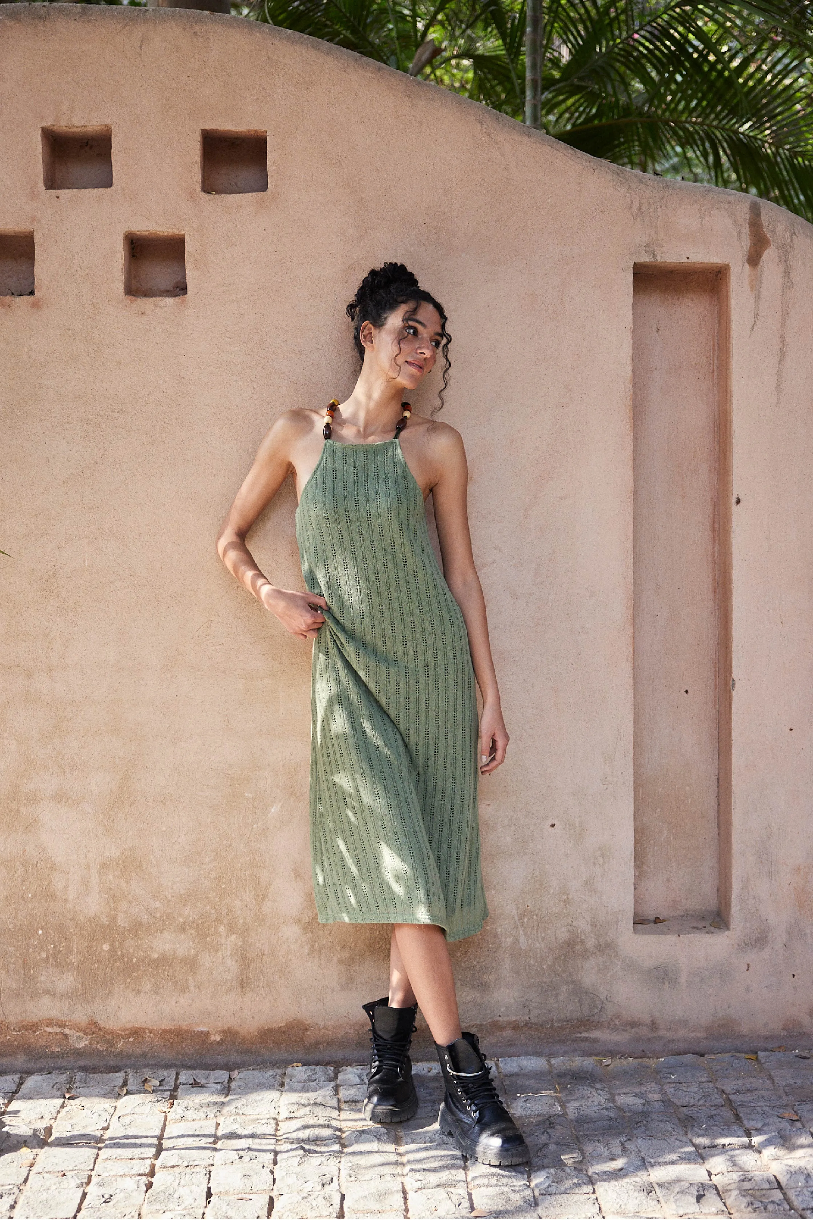 Kendaka Dress Olive