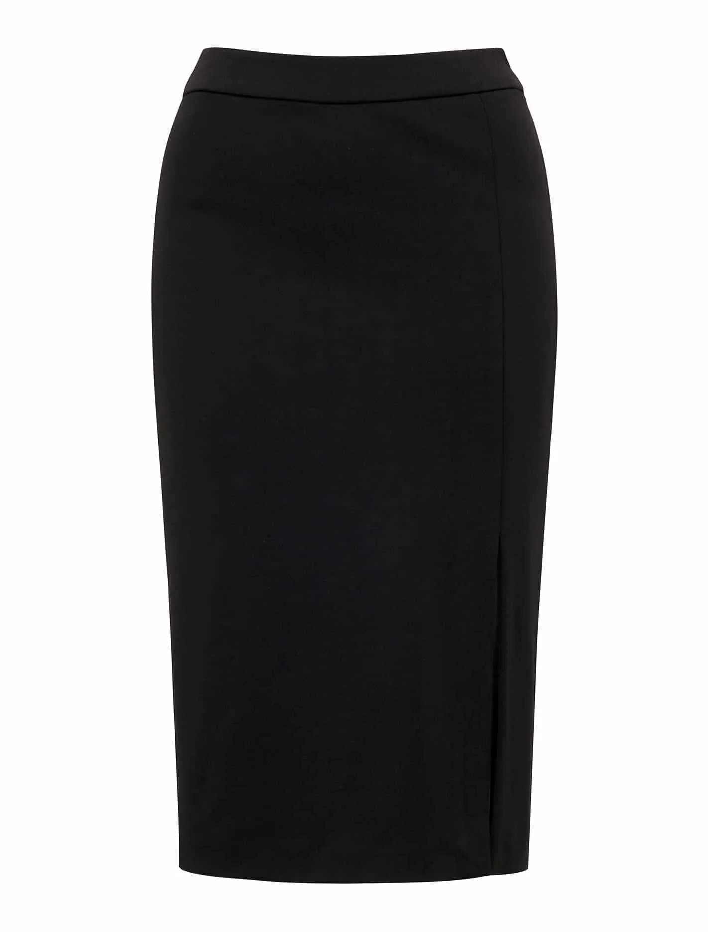 Lexi Crepe Split Midi Skirt