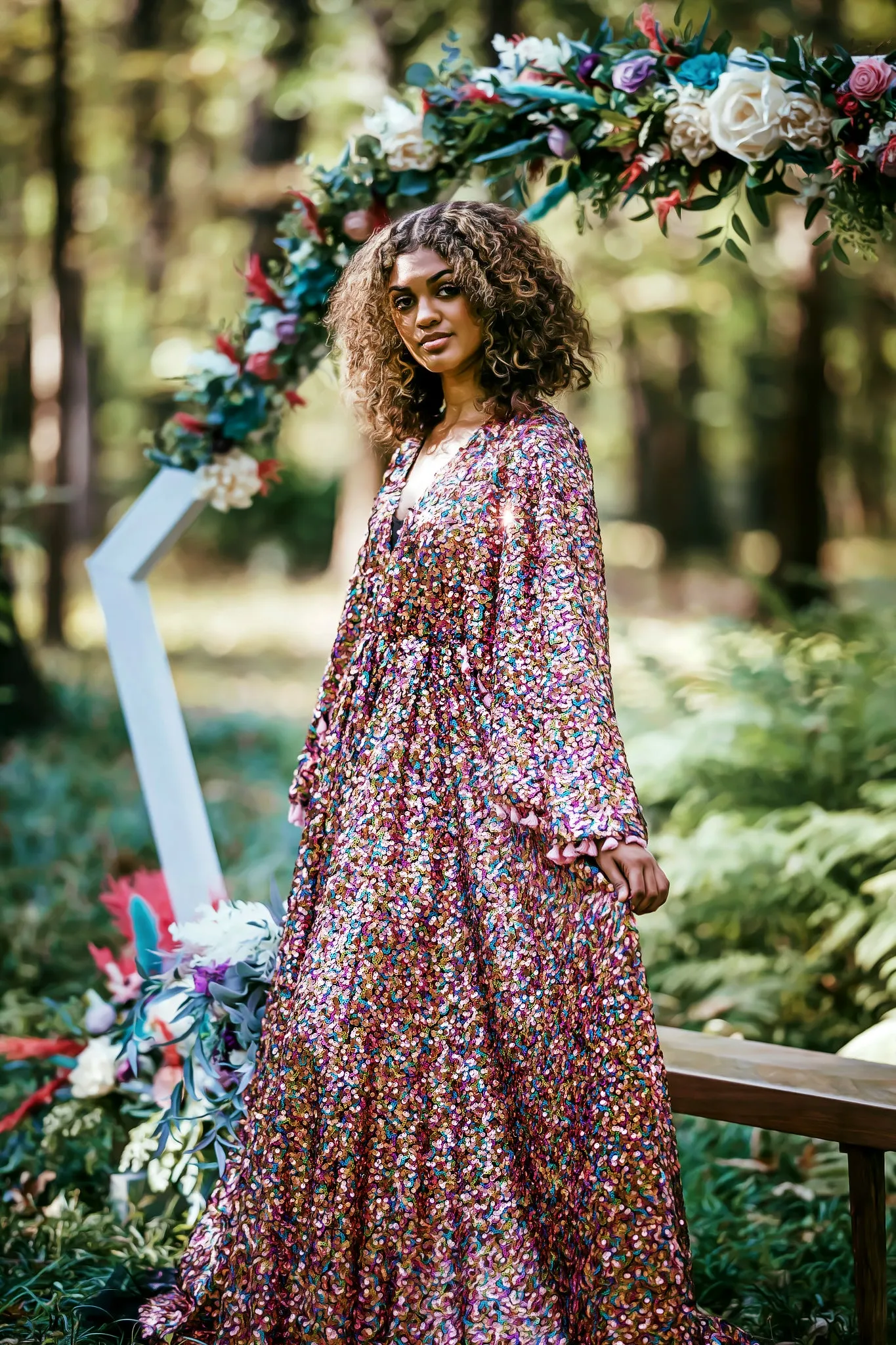 Lisa-Beautiful boho inspired gown - (TEEN-ADULT)