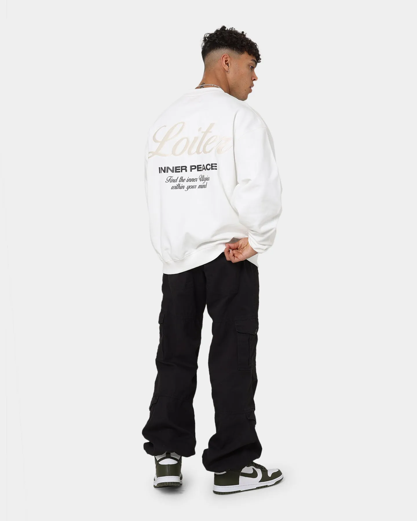 Loiter Aura Premium Crewneck Off White