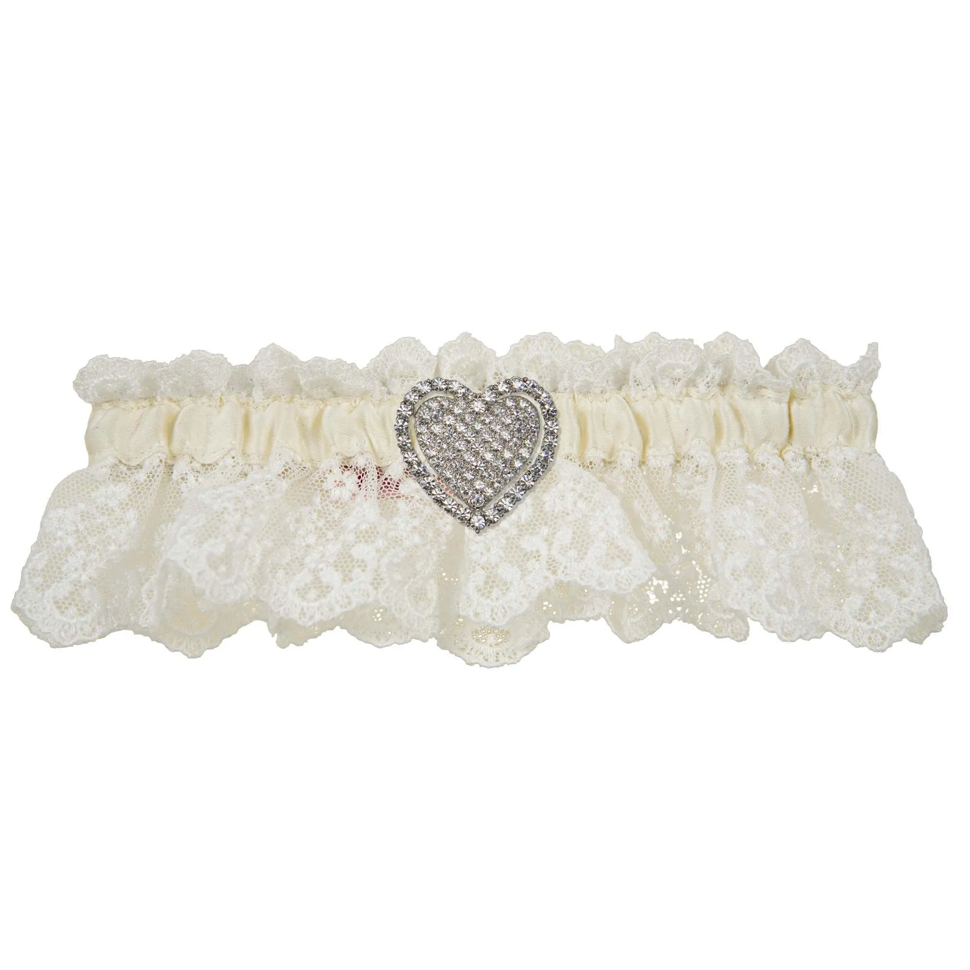 Love Wedding Garter - Ivory