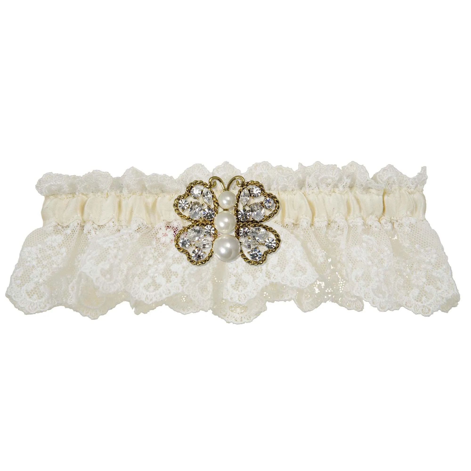 Love Wedding Garter - Ivory