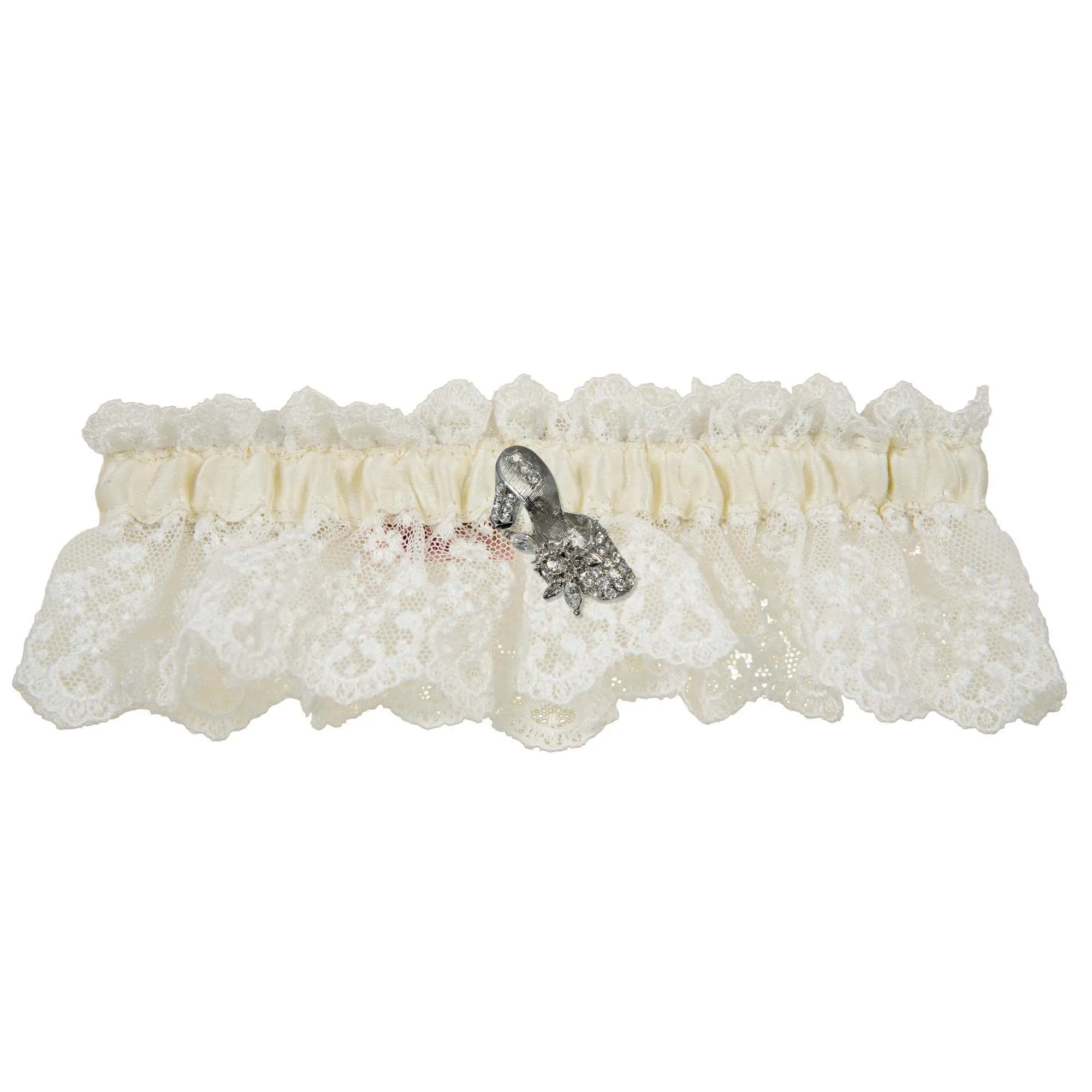 Love Wedding Garter - Ivory