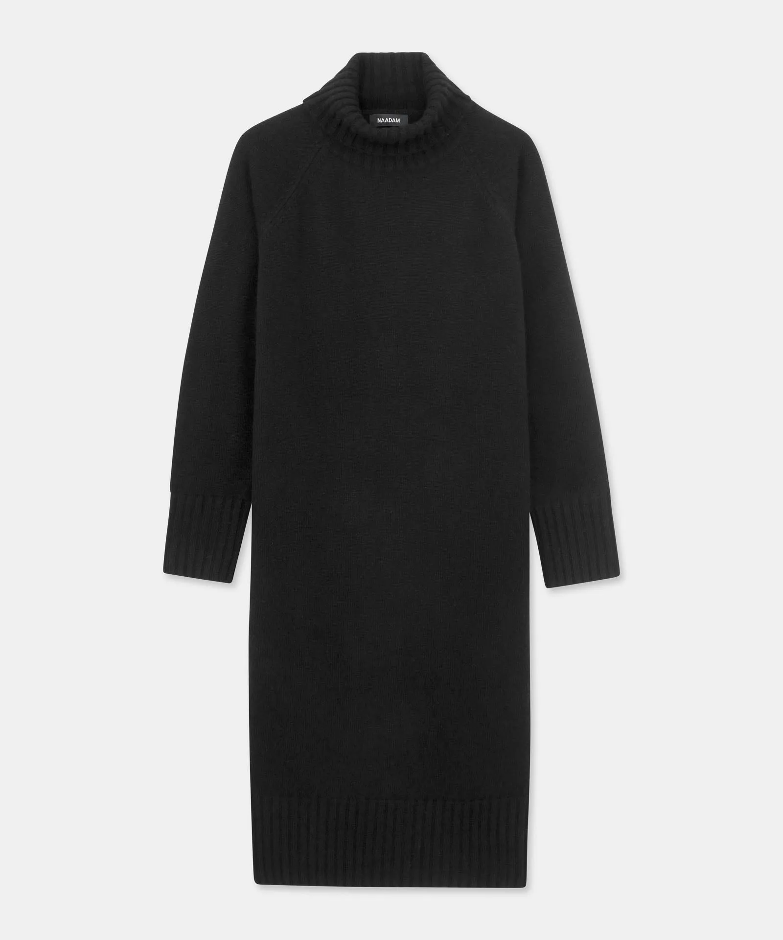 Luxe Cashmere Turtleneck Dress