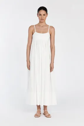 MAEVE WHITE MIDI DRESS