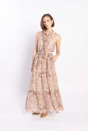 Melrose Dress - Gold Rose