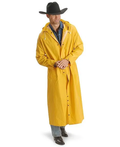 Men's Saddle Slicker From Double SS Yellow Or Black Your Choice