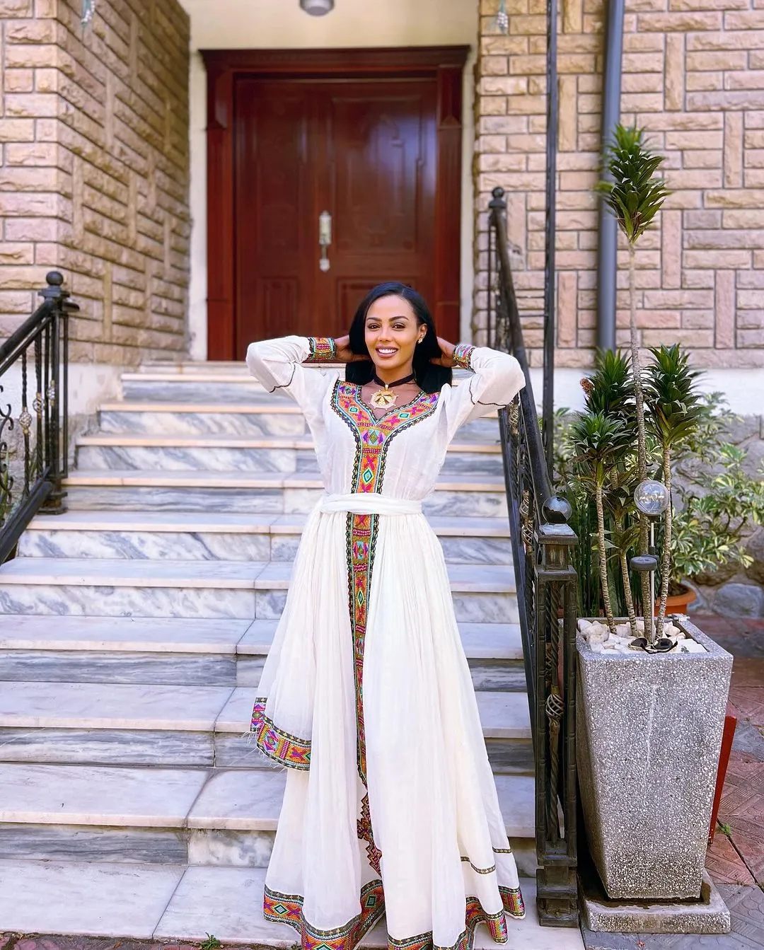 Mesmerizing Details Habesha Dress Modern Habesha Kemis Ethiopian Dress Style