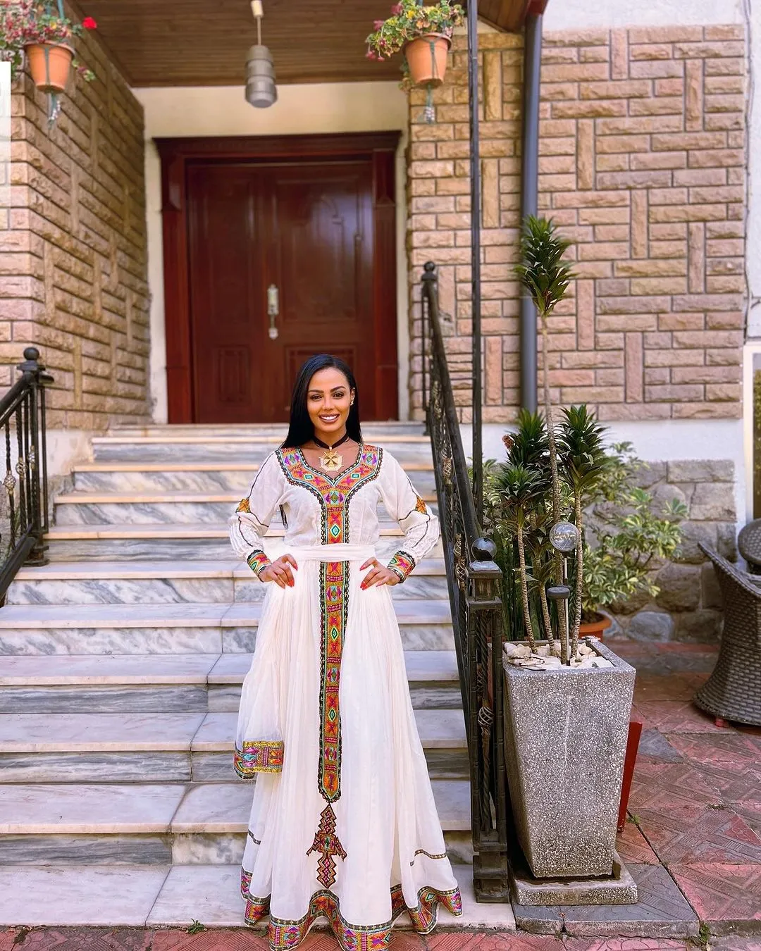 Mesmerizing Details Habesha Dress Modern Habesha Kemis Ethiopian Dress Style