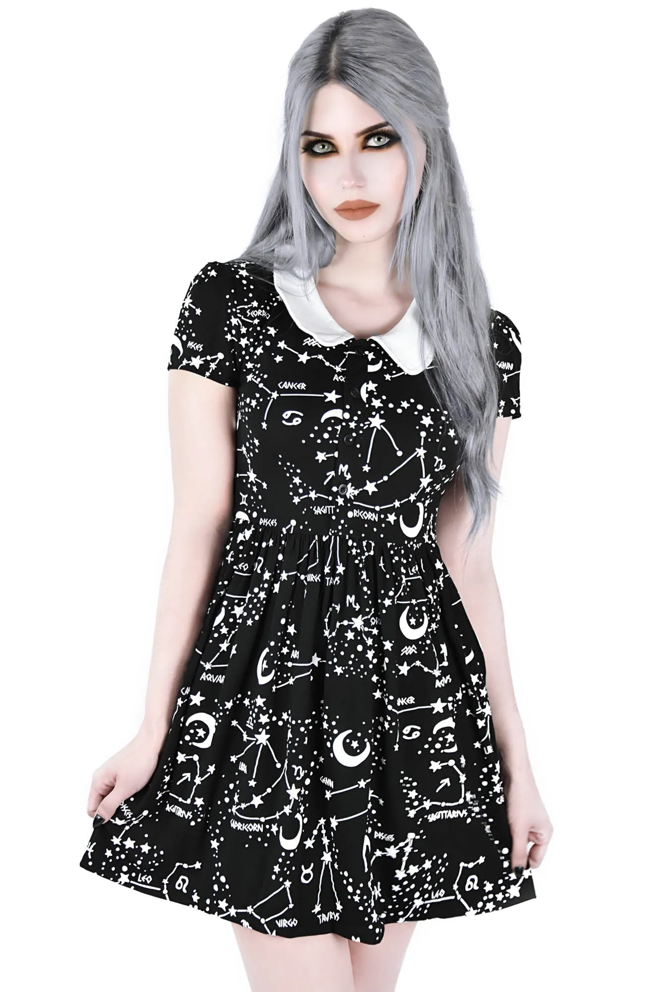 Milky Way Babydoll Dress