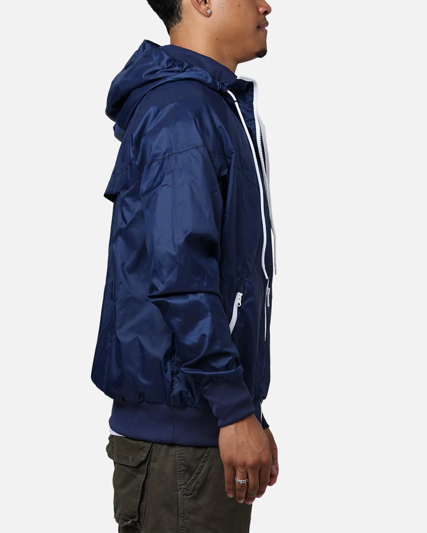 Nike New York Yankees Team Windrunner Jacket Midnight Navy/White