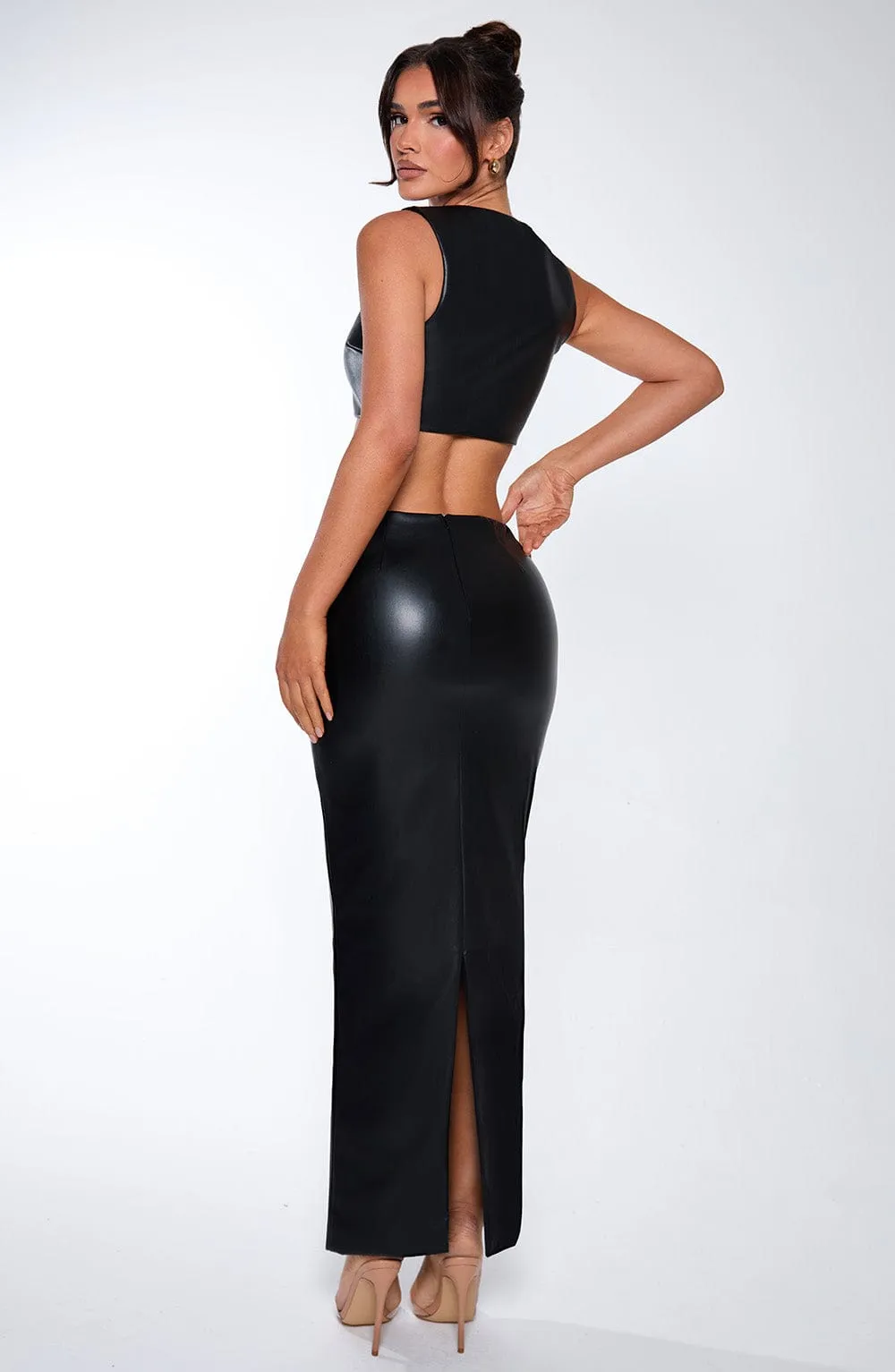 Odetta Maxi Skirt - Black