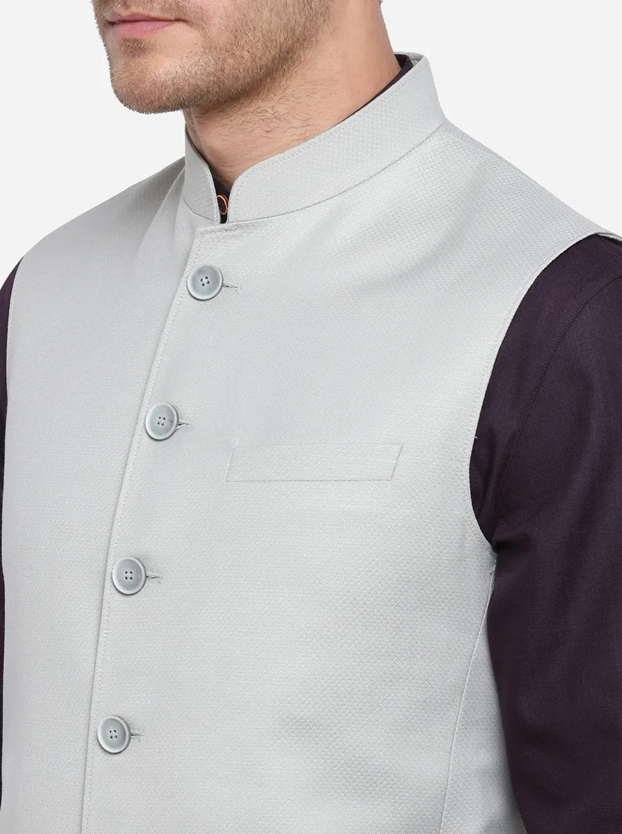 Pearl White Modi Jacket | JadeBlue