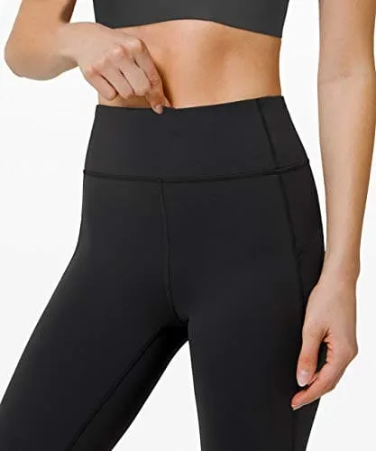 PHISOCKAT High Waist Yoga Pants for Women, Tummy Control 4 Way Stretch Yoga Leggings with 3 Pockets (Black, Small)