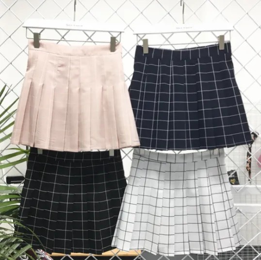 Plaid Tennis Skirt KF40049