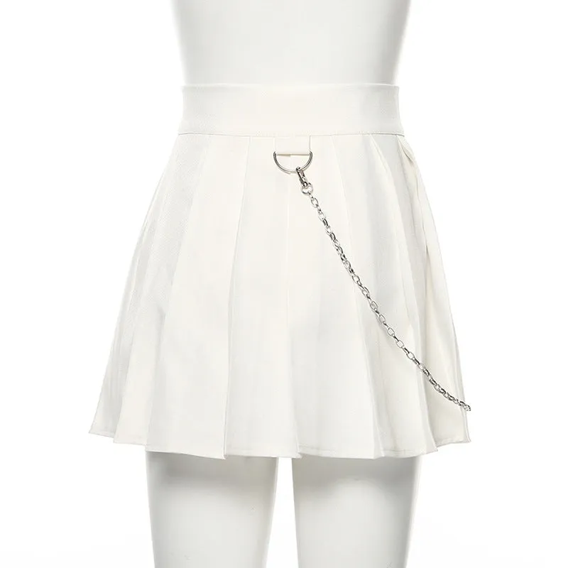 "HOOP CHAIN" SKIRT