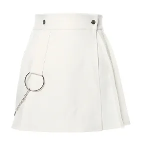 "HOOP CHAIN" SKIRT