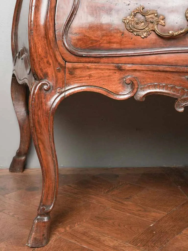 Regence period sauteuse commode w/ marble top 40½"