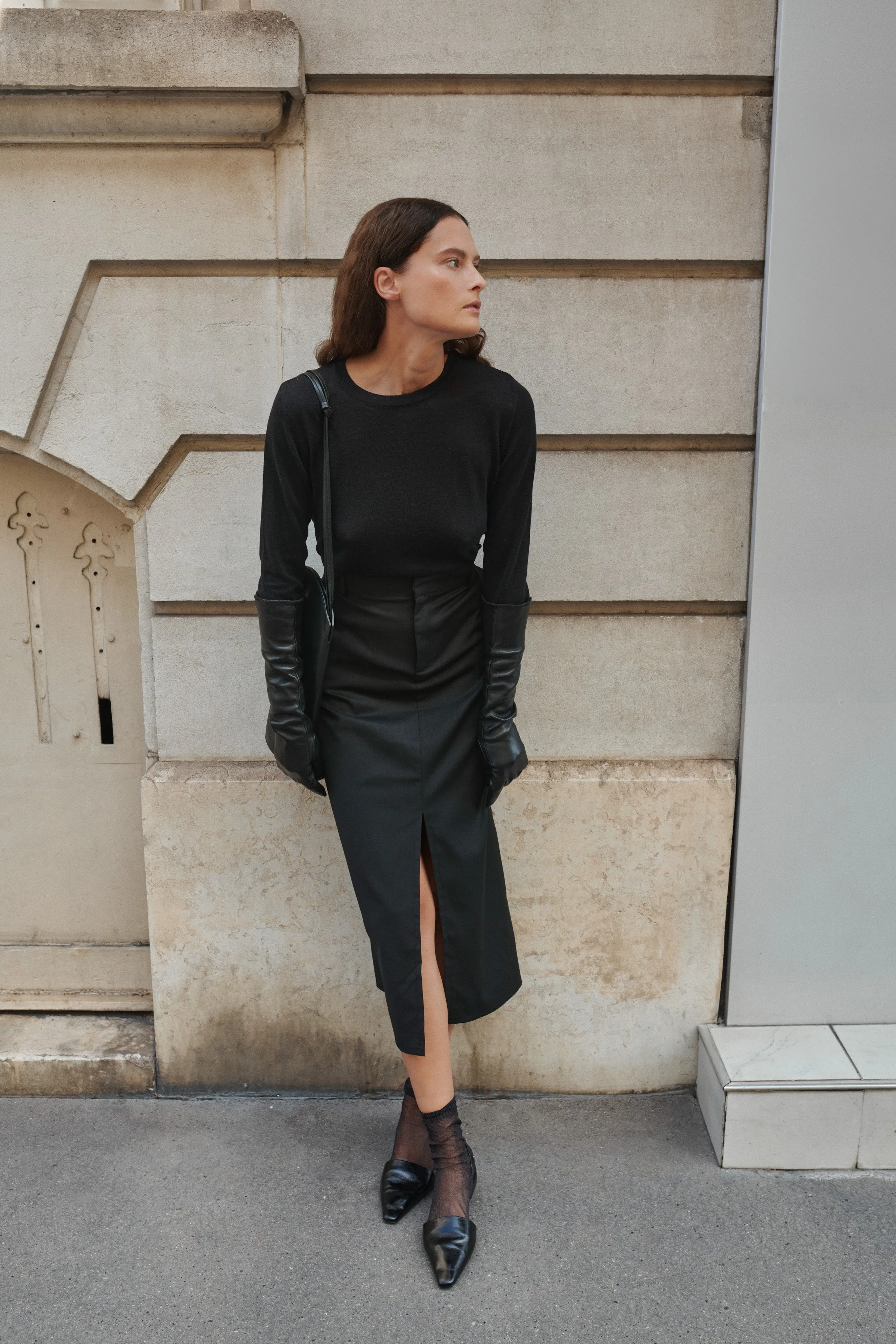 Rill Skirt | Anthracite