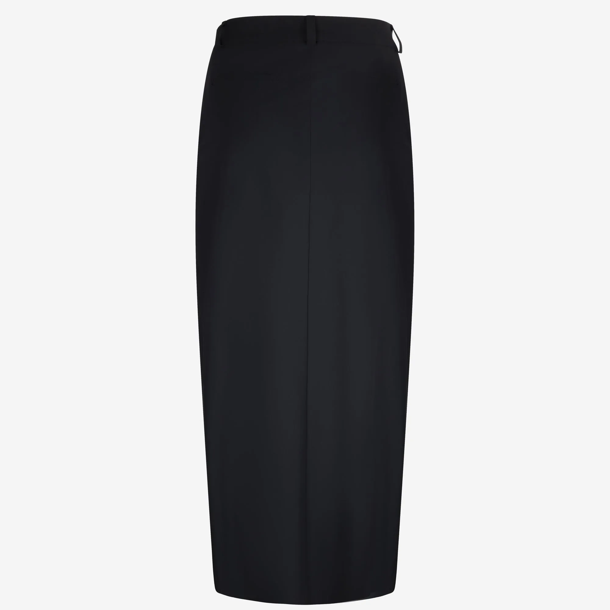 Rill Skirt Technical Jersey | Black