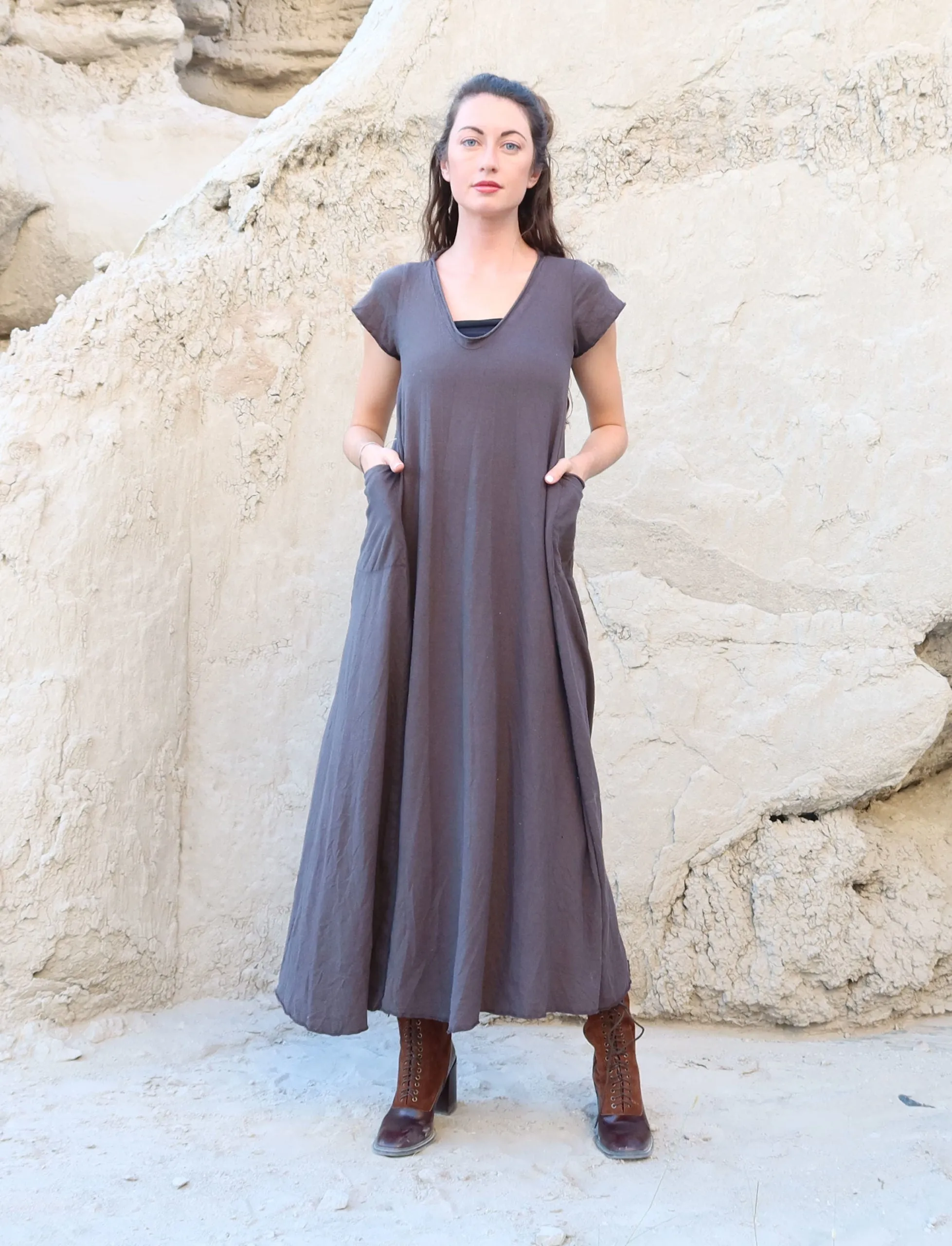 Ritual Perfect Pockets Wanderer Long Dress