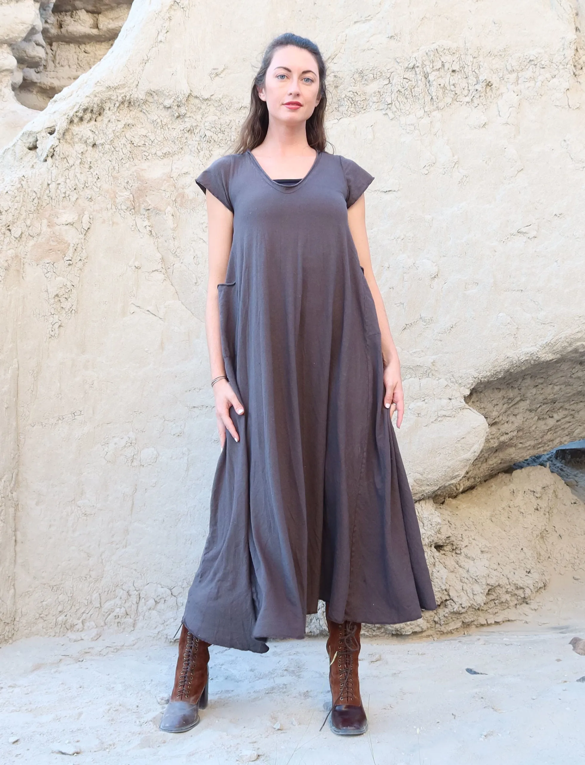 Ritual Perfect Pockets Wanderer Long Dress