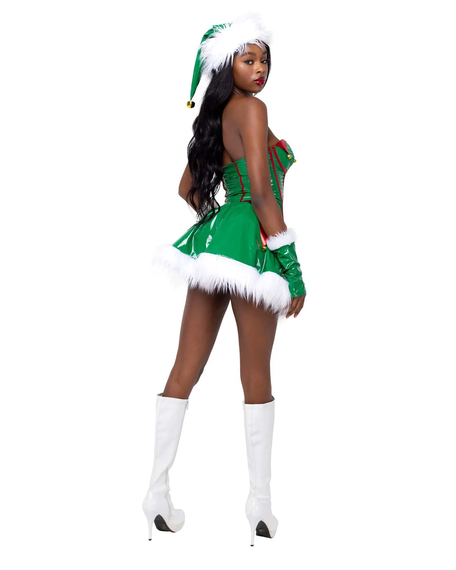 Roma 2PC Santas Elf Costume