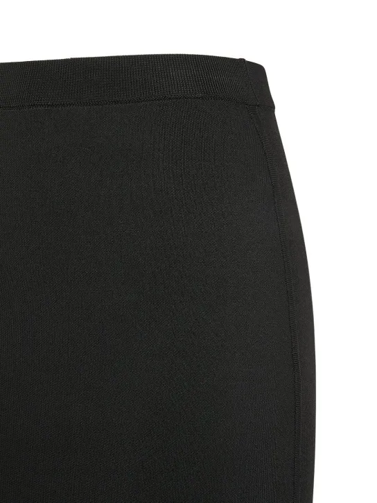 Saint Laurent   Viscose blend pencil skirt 