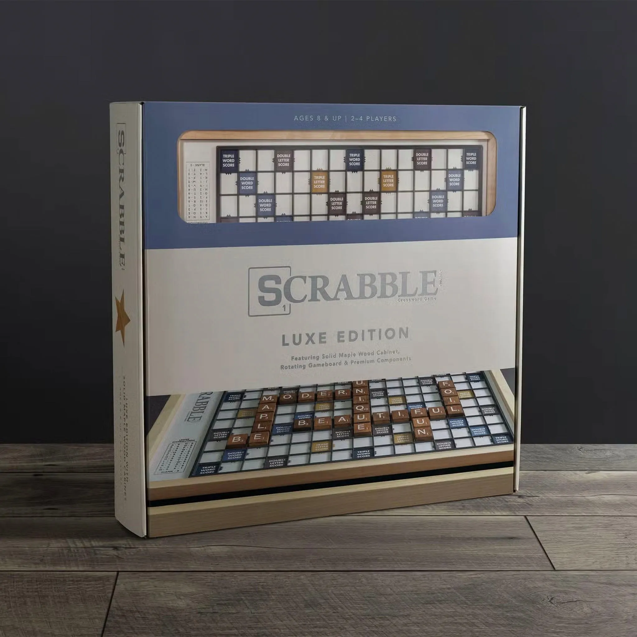 Scrabble Luxe with Rotating Gameboard