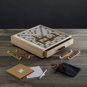 Scrabble Luxe with Rotating Gameboard