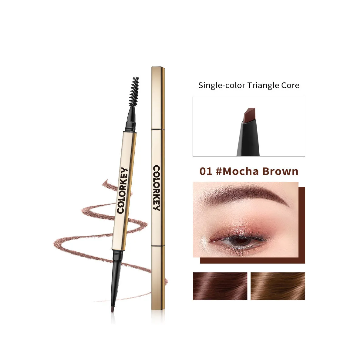 Sketch Eyebrow Pencil 01 Mocha Brown