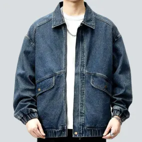 Stonewashed vintage jean jacket