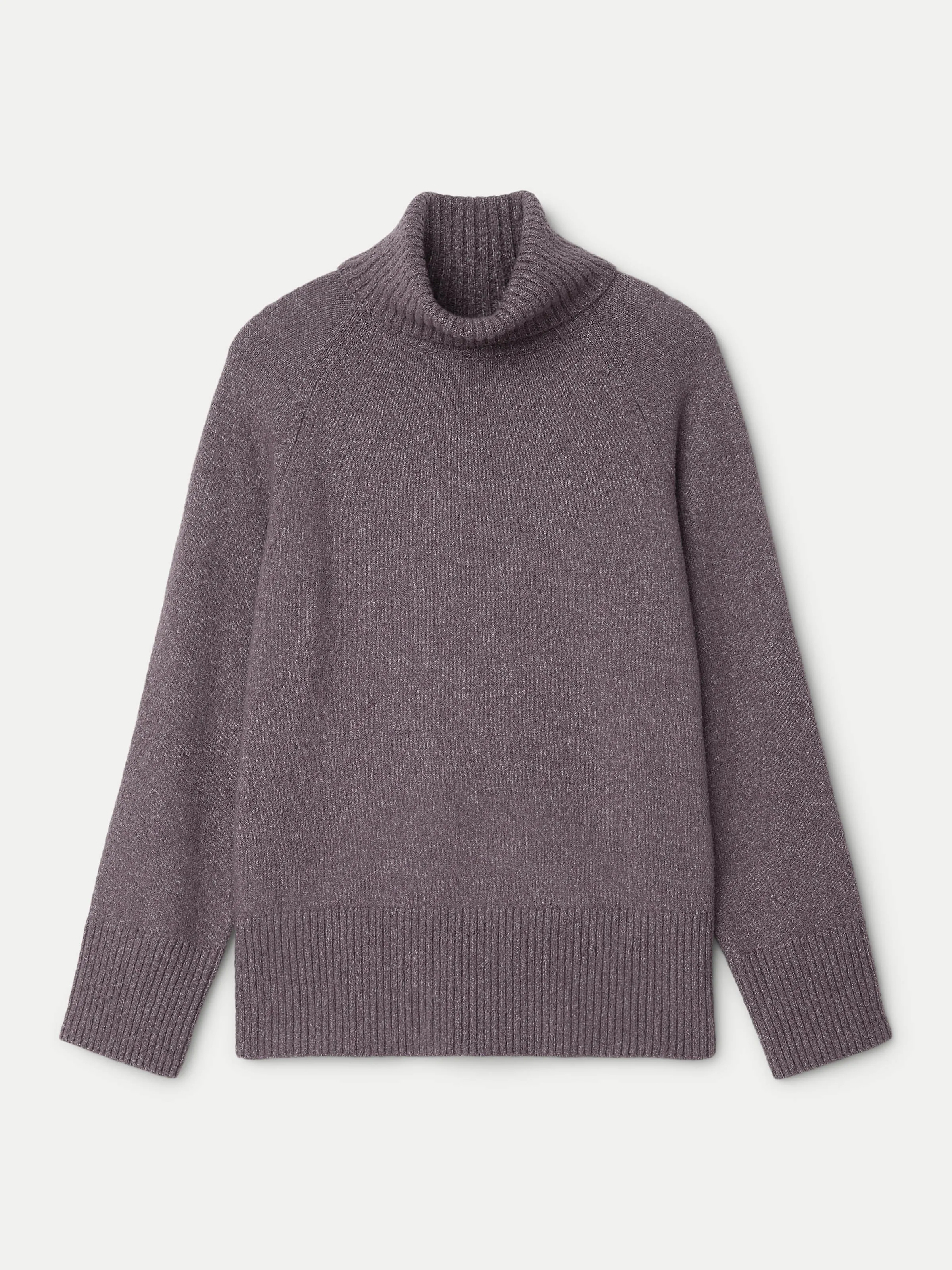 The Seawool® Turtleneck in Purple