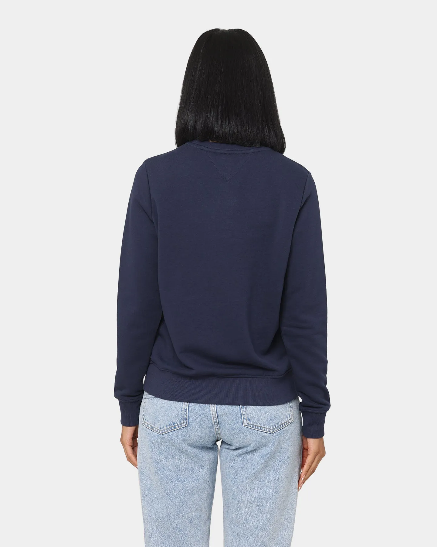 Tommy Jeans Women's Essential Logo Crewneck Twilight Navy