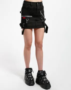 Tripp N.Y.C Black Bondage Skirt