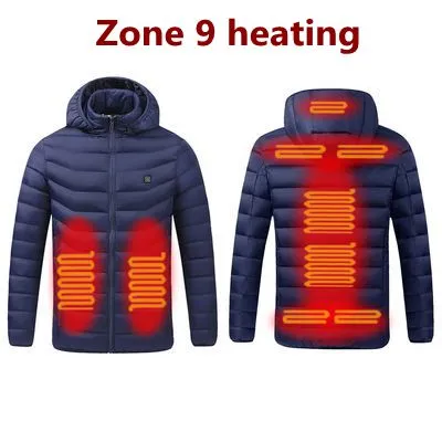 USB 17 Areas Heating Jackets