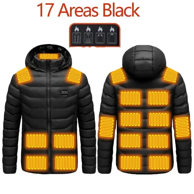 USB 17 Areas Heating Jackets