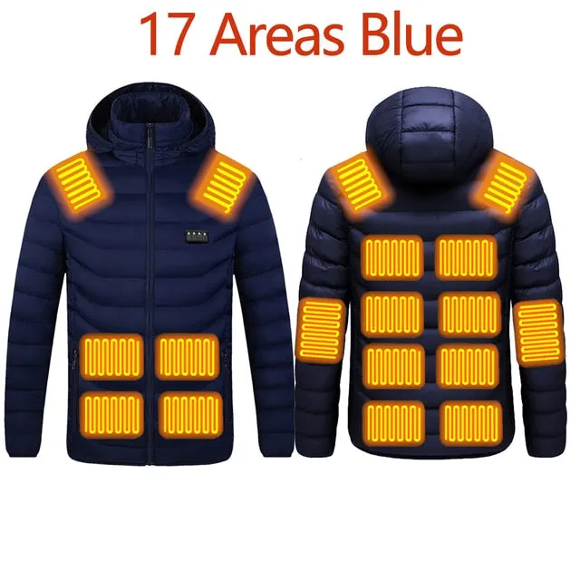 USB 17 Areas Heating Jackets